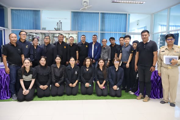 เข้าให้กำลังใจและติดตามการเตรียมงานจัดนิทรรศการ สมาชิกฐานทรัพยากรท้องถิ่น โครงการอนุรักษ์พันธุกรรมพืชอันเนื่องมาจากพระราชดำริ
