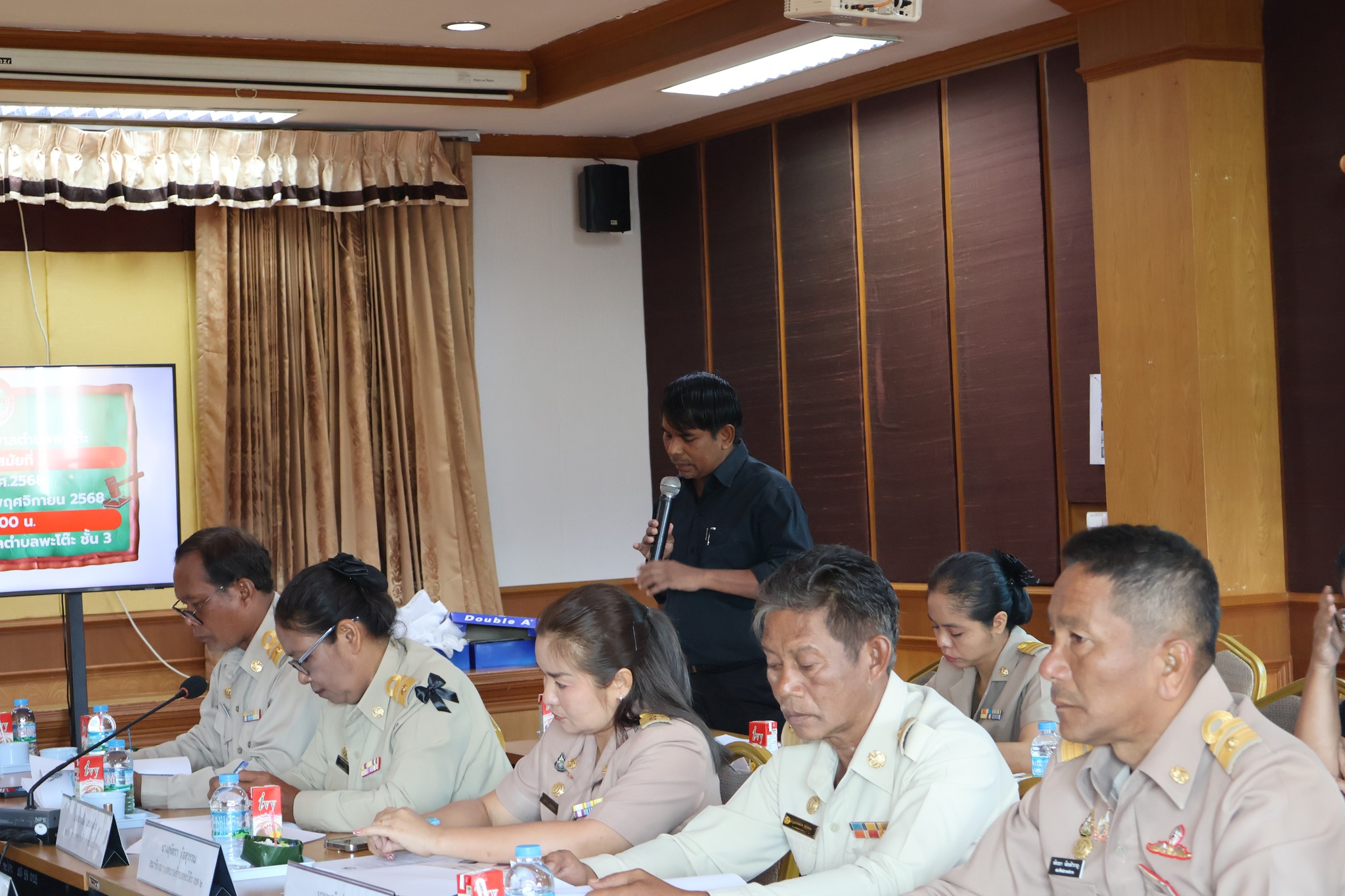 จัดประชุมสภาเทศบาลตำบลพะโต๊ะ  สมัยสามัญ สมัยที่ 3 ประจำปี 2568